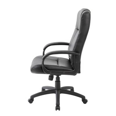 Caressoft Executive High Back Chair Black - Boss Office Products 3 Caressoft Executive High Back Chair Black - Boss Office Products