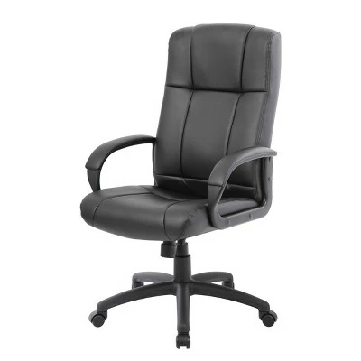 Caressoft Executive High Back Chair Black - Boss Office Products 4 Caressoft Executive High Back Chair Black - Boss Office Products - Image 2