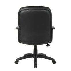 Mid Back Leatherplus Chair Black - Boss Office Products
