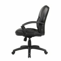 Mid Back Leatherplus Chair Black - Boss Office Products -Office Chairs Sales Shop unnamed file 1036