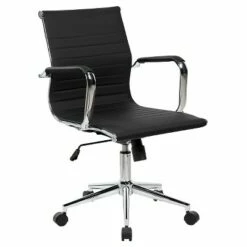 Modern Medium Back Executive Office Chair - Techni Mobili Brown -Office Chairs Sales Shop unnamed file 1044