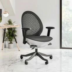 Deco Lux Executive Office Chair White - Techni Mobili -Office Chairs Sales Shop unnamed file 1077