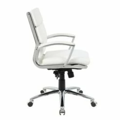 Contemporary Executive Chair - Boss Office Products White -Office Chairs Sales Shop unnamed file 1092