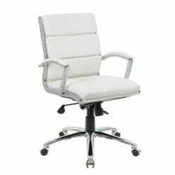Contemporary Executive Chair - Boss Office Products White -Office Chairs Sales Shop unnamed file 1095