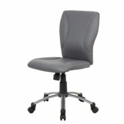 Tiffany CaressoftPlus Chair Gray - Boss Office Products