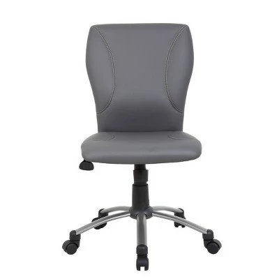 Tiffany CaressoftPlus Chair Gray - Boss Office Products 4 Tiffany CaressoftPlus Chair Gray - Boss Office Products - Image 2