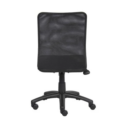 Budget Mesh Task Chair Black - Boss Office Products 4 Budget Mesh Task Chair Black - Boss Office Products - Image 2
