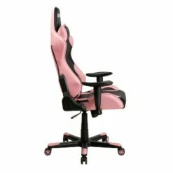Ergonomic High Back Racer Style PC Gaming Chair Pink - Techni Sport
