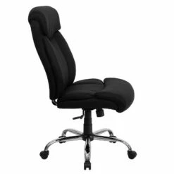 HERCULES Series 400 lb. Capacity Big & Tall Executive Swivel Office Chair - Flash Furniture Black Leather