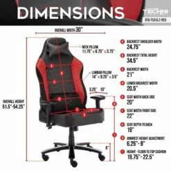 Office Gaming Chair Red - Techni Sport -Office Chairs Sales Shop unnamed file 1320