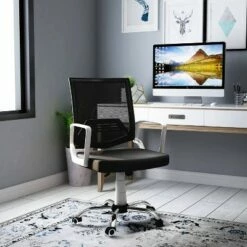 Gary Cushioned Mesh Office Chair White - miBasics -Office Chairs Sales Shop unnamed file 1337