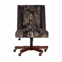 Mossy Oak Native Living Office Chair Dark Walnut - Linon