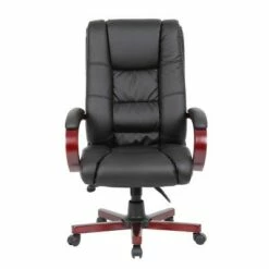 High Back Executive Wood Finished Chairs - Boss Office Products Black/red -Office Chairs Sales Shop unnamed file 1403