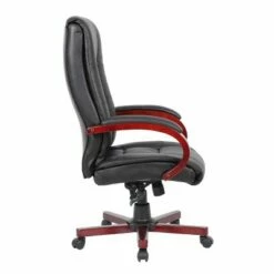 High Back Executive Wood Finished Chairs - Boss Office Products Black/red -Office Chairs Sales Shop unnamed file 1404