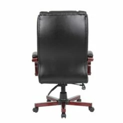 High Back Executive Wood Finished Chairs - Boss Office Products Black/red -Office Chairs Sales Shop unnamed file 1405