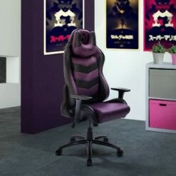 Ergonomic High Back Racer Style Video Gaming Chair Purple/Black - Techni Sport -Office Chairs Sales Shop unnamed file 1418
