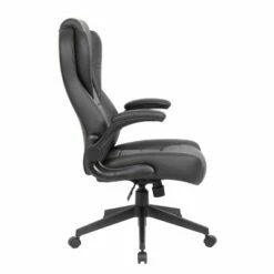 Executive High Back Leatherplus Flip Armchair Black - Boss Office Products -Office Chairs Sales Shop unnamed file 1511