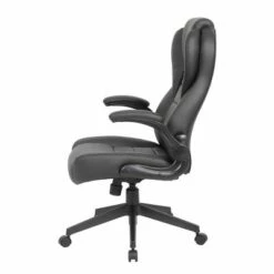 Executive High Back Leatherplus Flip Armchair Black - Boss Office Products -Office Chairs Sales Shop unnamed file 1513