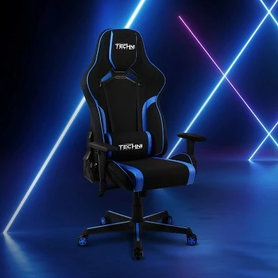 Office PC Gaming Chair- Techni Sport Blue 3 Office PC Gaming Chair- Techni Sport Blue