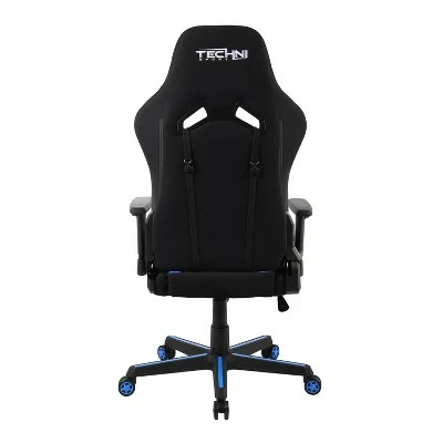 Office PC Gaming Chair- Techni Sport Blue 6 Office PC Gaming Chair- Techni Sport Blue - Image 4