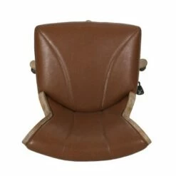 Coulee Contemporary Upholstered Roll Back Swivel Office Chair - Christopher Knight Home Dark Brown/natural 19 Coulee Contemporary Upholstered Roll Back Swivel Office Chair - Christopher Knight Home Dark Brown/natural -Office Chairs Sales Shop unnamed file 1548