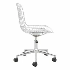 Modern Chrome Office Chair - ZM Home White Cushion 14 Modern Chrome Office Chair - ZM Home White Cushion -Office Chairs Sales Shop unnamed file 1611