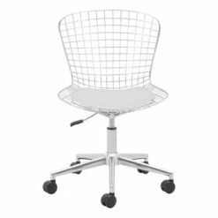 Modern Chrome Office Chair - ZM Home White Cushion 17 Modern Chrome Office Chair - ZM Home White Cushion -Office Chairs Sales Shop unnamed file 1614