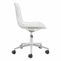 Modern Chrome Office Chair - ZM Home White Cushion 18 Modern Chrome Office Chair - ZM Home White Cushion -Office Chairs Sales Shop unnamed file 1615