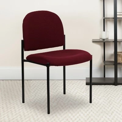 Flash Furniture Comfort Stackable Steel Side Reception Chair 3 Flash Furniture Comfort Stackable Steel Side Reception Chair
