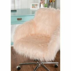 Fiona Chrome Base Office Chair - Linon White -Office Chairs Sales Shop unnamed file 1645