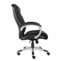 Double Plush High Back Executive Chair - Boss Office Products Brown