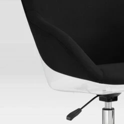Upholstered Office Task Chair Black - Techni Mobili -Office Chairs Sales Shop unnamed file 1721
