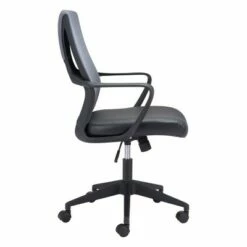 Seward Office Chair Gray/Black - ZM Home