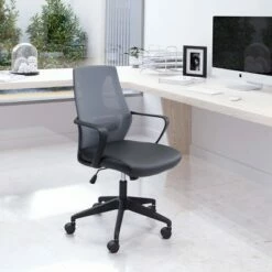 Seward Office Chair Gray/Black - ZM Home -Office Chairs Sales Shop unnamed file 1813