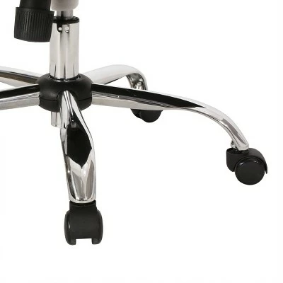 Bergen Contemporary Wingback Swivel Office Chair - Christopher Knight Home Dark Brown/chrome 6 Bergen Contemporary Wingback Swivel Office Chair - Christopher Knight Home Dark Brown/chrome - Image 4