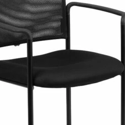 Flash Furniture Comfort Black Mesh Stackable Steel Side Chair with Arms -Office Chairs Sales Shop unnamed file 196