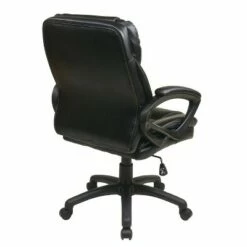 Faux Leather Managers Chair with Padded Arms - OSP Home Furnishings Chocolate 12 Faux Leather Managers Chair with Padded Arms - OSP Home Furnishings Chocolate -Office Chairs Sales Shop unnamed file 1962