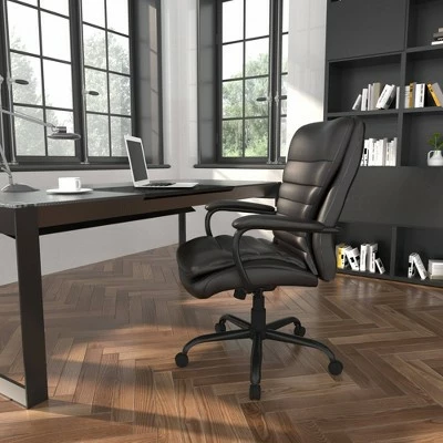 Heavy Duty Executive Chair - Boss Office Products Brown 3 Heavy Duty Executive Chair - Boss Office Products Brown
