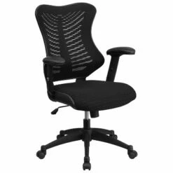 Executive Swivel Office Chair with Mesh Padded Seat - Flash Furniture