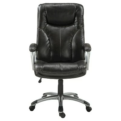 Serta Executive Big&Tall Office Chair, Puresoft Faux Leather, Roasted Chestnut 3 Serta Executive Big&Tall Office Chair, Puresoft Faux Leather, Roasted Chestnut