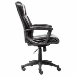Executive Chair Black Leather - Serta -Office Chairs Sales Shop unnamed file 2074