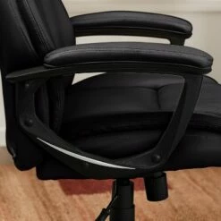 Executive Chair Black Leather - Serta -Office Chairs Sales Shop unnamed file 2075