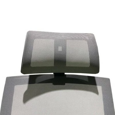 Adjustable Headrest Ergonomic Office Swivel Chair with Padded Seat and Casters Green/Gray - The Urban Port 8 Adjustable Headrest Ergonomic Office Swivel Chair with Padded Seat and Casters Green/Gray - The Urban Port - Image 6