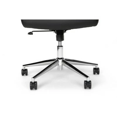 Merger Premium Executive Chair Bonded Leather Black - HON BASYX 6 Merger Premium Executive Chair Bonded Leather Black - HON BASYX - Image 4