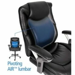 AIR Health & Wellness Managers Chair Black Leather - Serta -Office Chairs Sales Shop unnamed file 2137