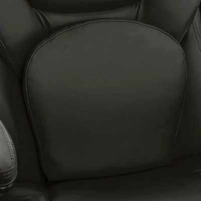 Back N Motion Health & Wellness Managers Chair Black Leather - Serta 8 Back N Motion Health & Wellness Managers Chair Black Leather - Serta - Image 6