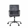 Barack Executive Office Chair Vintage Black Top Grain Leather/Aluminum - Acme Furniture -Office Chairs Sales Shop unnamed file 2213