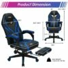 Costway Massage Gaming Chair Racing Recliner Computer Desk Chair w/Footrest -Office Chairs Sales Shop unnamed file 2262