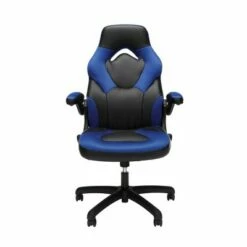 Racing Style Bonded Leather Gaming Chair - OFM Red