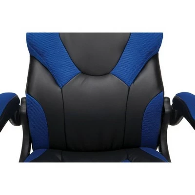 Racing Style Bonded Leather Gaming Chair - OFM Red 8 Racing Style Bonded Leather Gaming Chair - OFM Red - Image 6